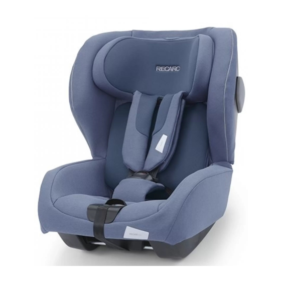 RECARO KIO Bedienungsanleitung