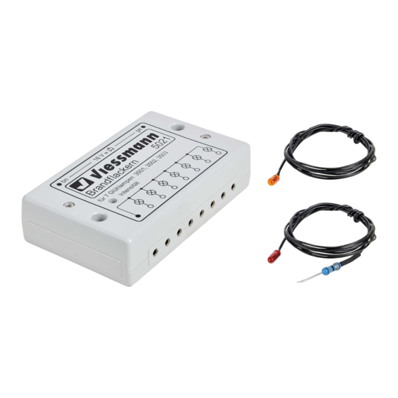 Viessmann 5021 Bedienungsanleitung