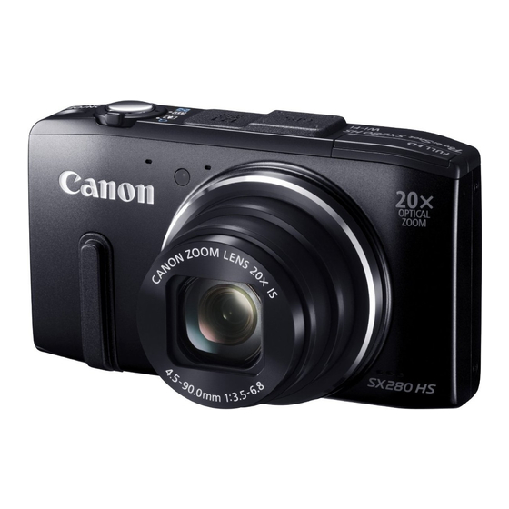 Canon PowerShot SX280 HS Benutzerhandbuch