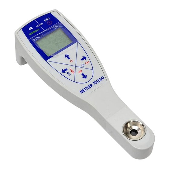Mettler Toledo Refracto 30P Bedienungsanleitung