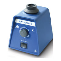 IKA Vortex 2 Betriebsanleitung
