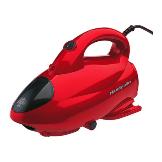 Dirt Devil Handy ultra Bedienungsanleitung