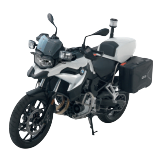 BMW Motorrad F 800 GS 2023 Betriebsanleitung