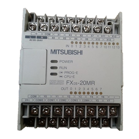 Mitsubishi FX0S-Serie Handbuch