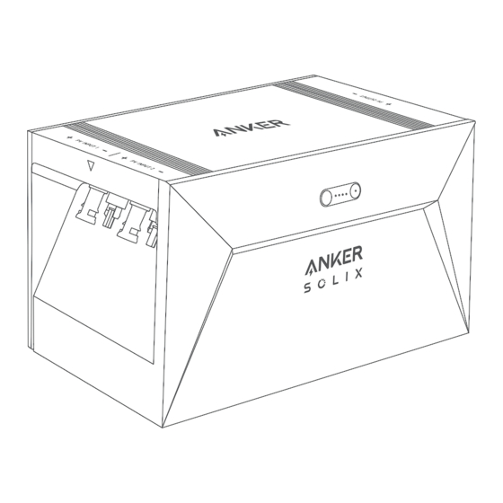 Anker SOLIX Solarbank E1600 Bedienungsanleitung