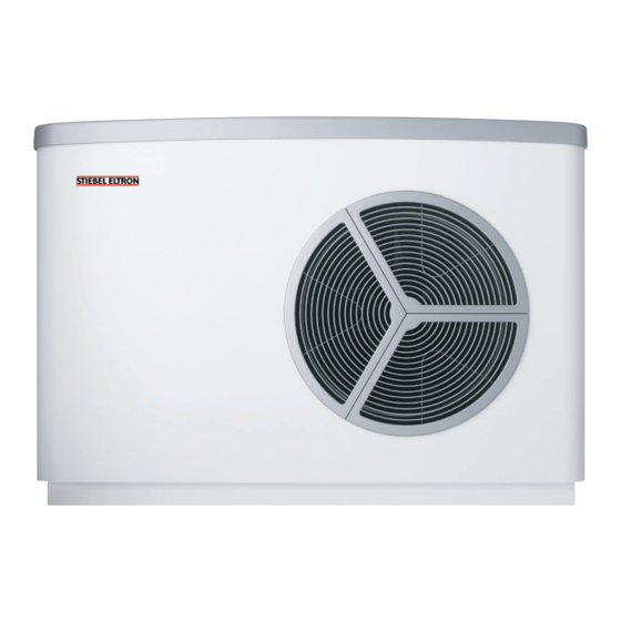 STIEBEL ELTRON WPL 15 AS Bedienung Und Installation
