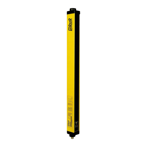 reer VISION VXL series Installation, Bedienung Und Wartung