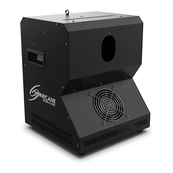 Chauvet DJ Hurricane Bubble Haze Schnellanleitung