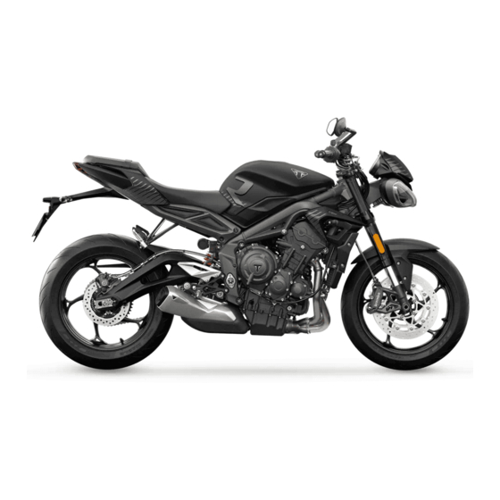 Triumph Street Triple S Benutzerhandbuch