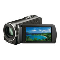 Sony Handycam HDX-CX116E Handbuch