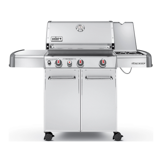 Weber Genesis E-310 Anleitung Zum Auspacken