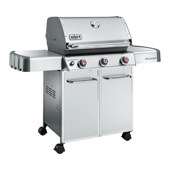 Weber Genesis E-310 Bedienungsanleitung