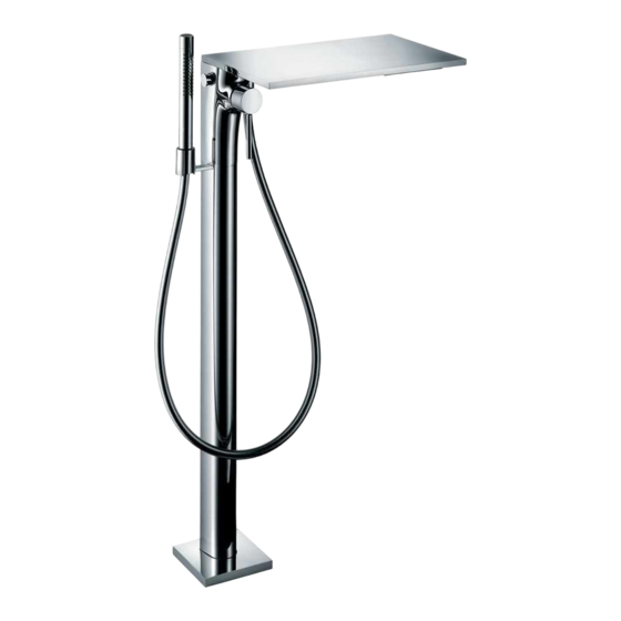 Axor Massaud 18450000 Montageanleitung