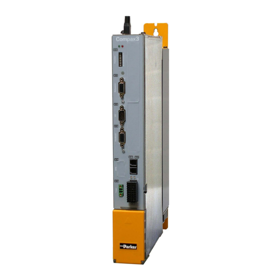 Parker Compax3M S3 Option Programmierhandbuch