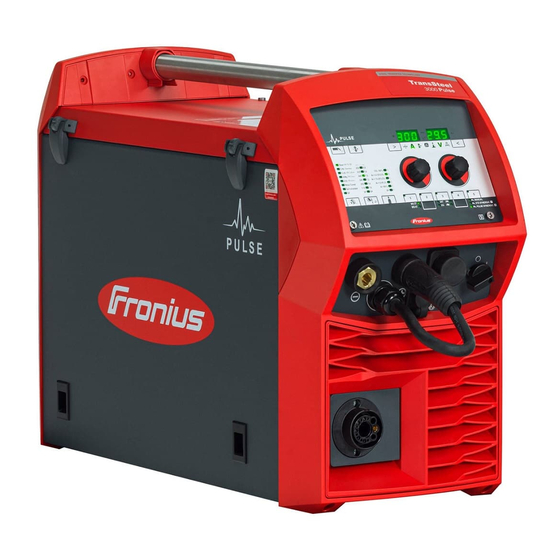 Fronius TRANSSTEEL 3000C PULSE Kurzanleitung
