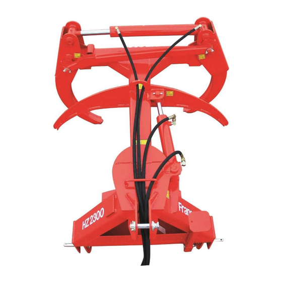 Fransgard HZ-2300 Bedienungsanleitung