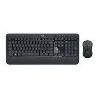 Logitech MK540 Kurzanleitung