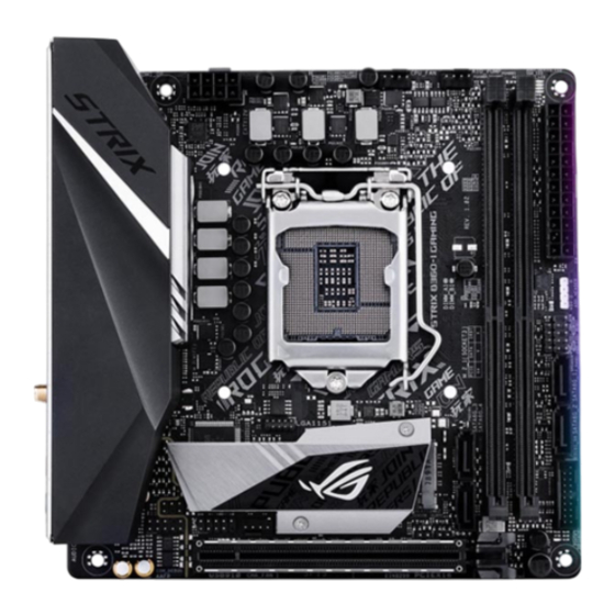 Asus ROG STRIX B360-I GAMING Schnellstarthilfe