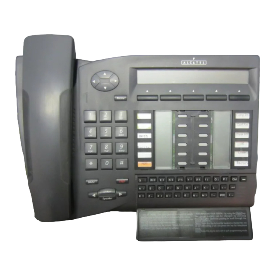 Alcatel Advanced Reflexes OmniPCX Office Series Kurzanleitung