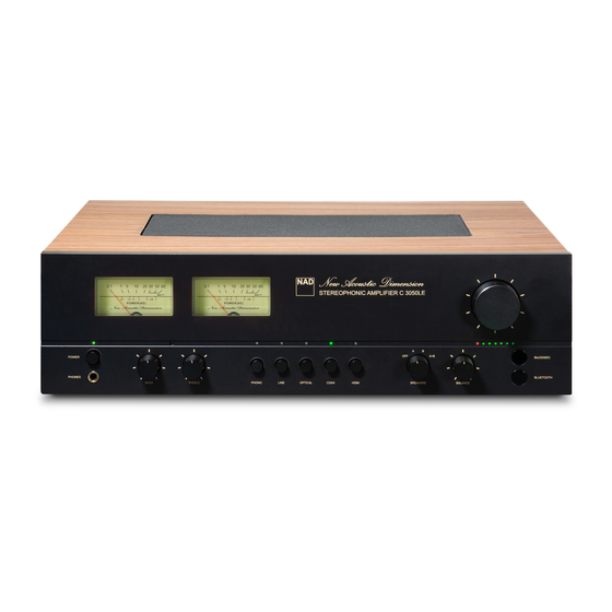 NAD C3050 LE Benutzerhandbuch