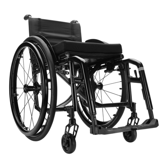 Invacare Küschall Compact SA Servicehandbuch