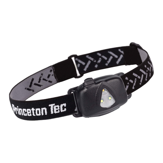 Princeton Tec LPHL-1 Handbuch