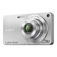 Sony DSC-W350 Gebrauchsanleitung