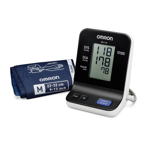 Omron HBP-1120 Gebrauchsanweisung
