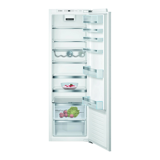 Bosch KIR81 Serie Gebrauchsanleitung