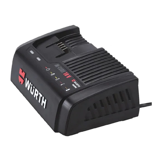 Würth ALG 18/4 BASIC Originalbetriebsanleitung