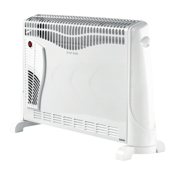 Rowi HWK 2000/3/2 GZ Premium Originalbetriebsanleitung