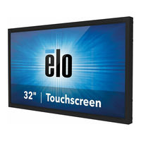 Elo Touch Solutions 3209L Bedienungsanleitung