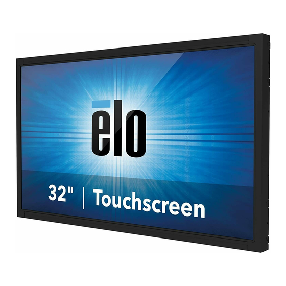 Elo Touch Solutions 3243L Bedienungsanleitung