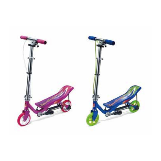 Space Scooter X360 Handbücher