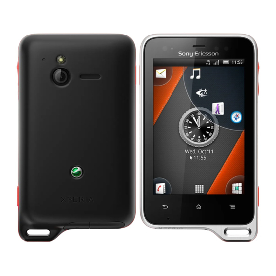 Sony Ericsson Xperia active Bedienungsanleitung