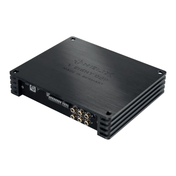 HELIX V EIGHT DSP Bedienungsanleitung