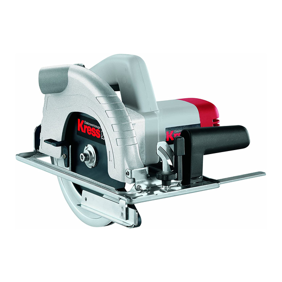 Kress 1400 HKS Bedienungsanleitung