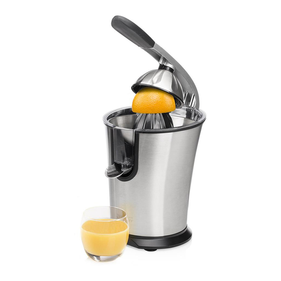 Princess Master Juicer Pro Bedienungsanleitung