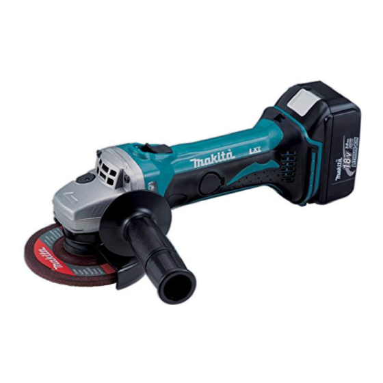 Makita DGA452 Betriebsanleitung