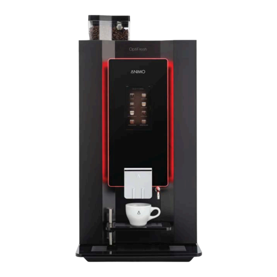 Animo OptiFresh Bean Touch Betriebsanleitung