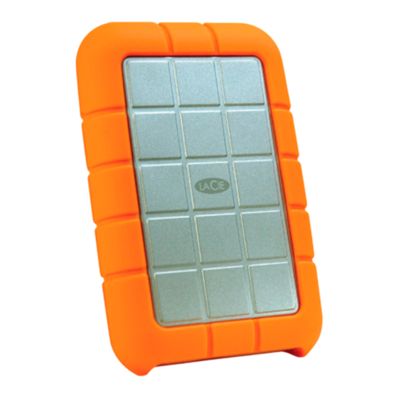 LaCie Rugged USB 3.0 Benutzerhandbuch