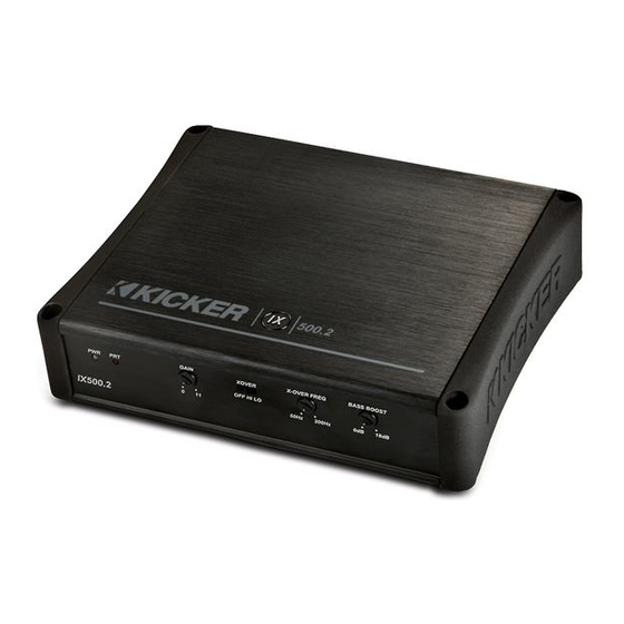 Kicker IX500.2 Benutzerhandbuch