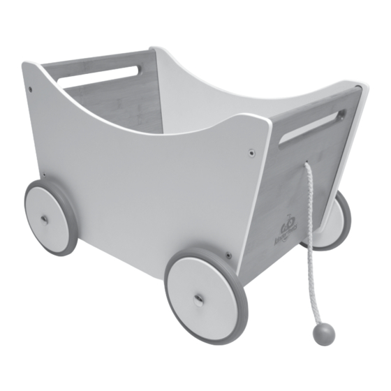 Kinderfeets Toy Box 2-in-1 Walker Bedienungsanleitung