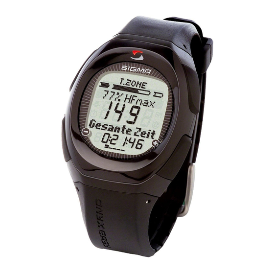 SIGMA SPORT Onyx Easy Schnellstartanleitung