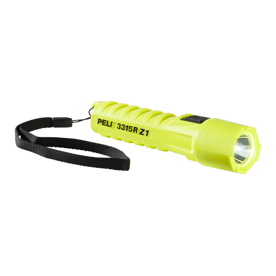 PELI 3315R Zone 1 Bedienungsanleitung