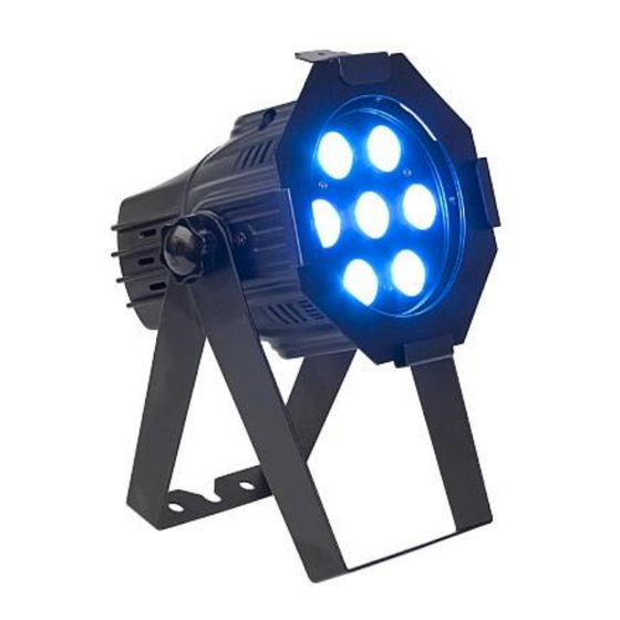 LIGHTMAX Platinum Line Mini PAR QUAD LIG0009429-000 Bedienungsanleitung