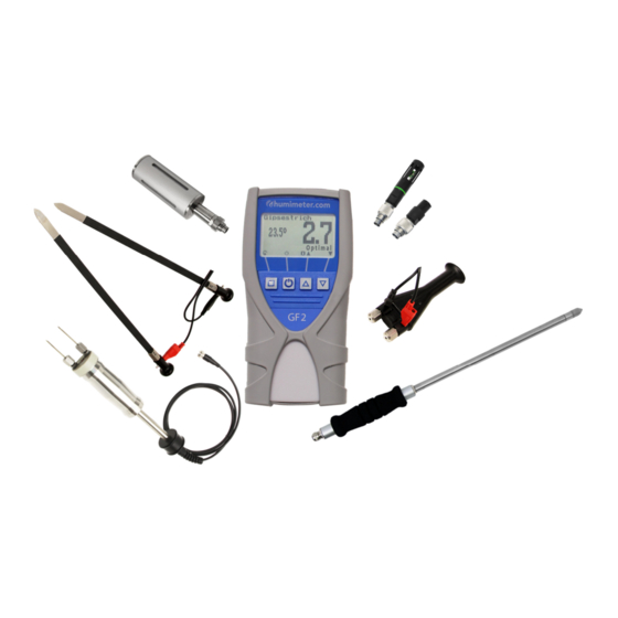 humimeter.com GF2 Bedienungsanleitung