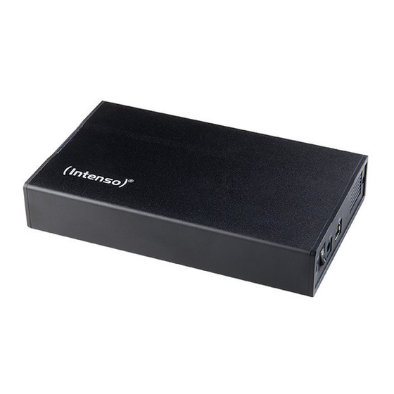 Intenso 3,5 Memorytower Bedienungsanleitung