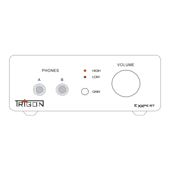 Trigon Elektronik Exxpert Bedienungsanleitung