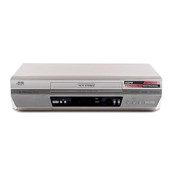 JVC HR-V610E Bedienungsanleitung